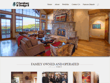 Tablet Screenshot of pfurnitureanddesign.com